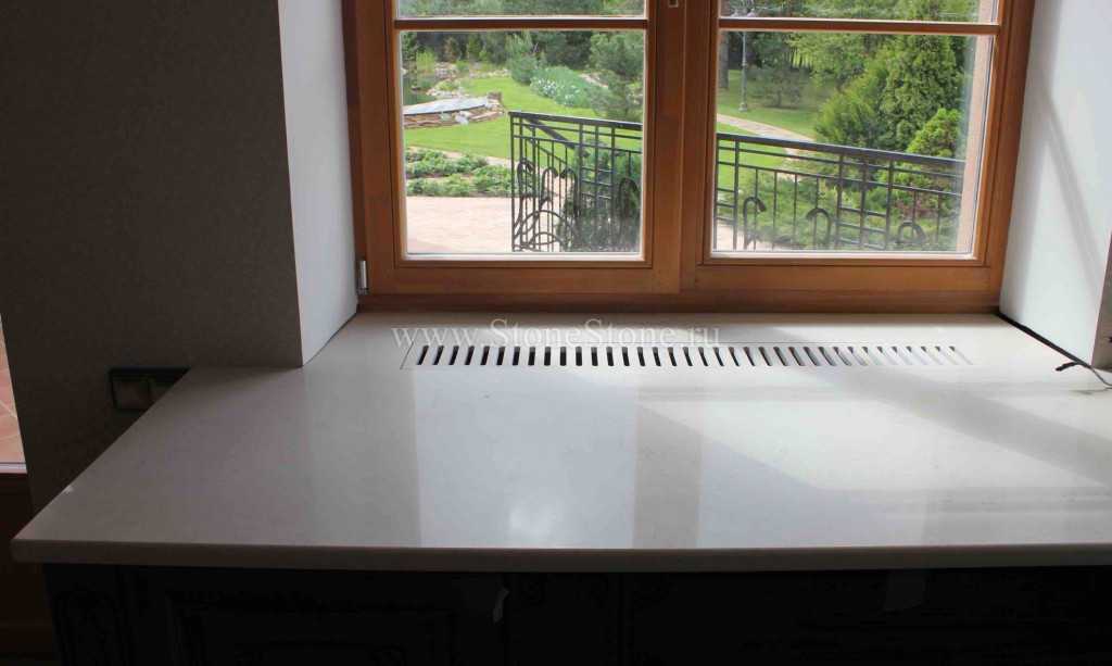 ���������� �� �������������� ����� �� ����������� Corian Cameo White